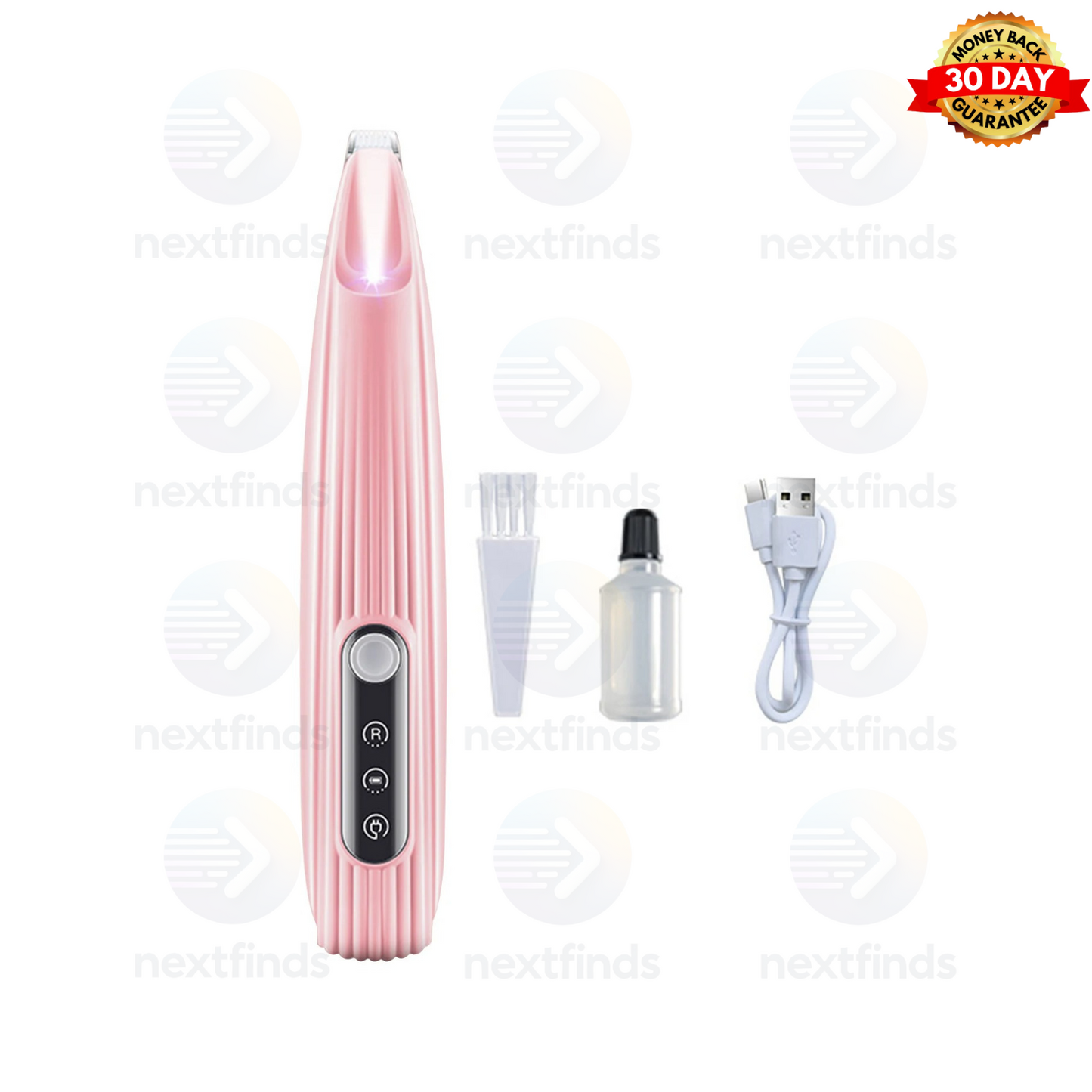 Pet Dog Electric Groomer Trimmer LED Waterproof Pet Foot Hair Cat Dog Paw Shaver